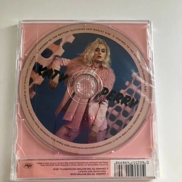 New & Sealed Katy Perry 'Chained to the Rhythm' CD - Picture 5 of 5